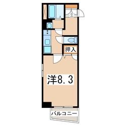 郡山駅 徒歩7分 4階の物件間取画像